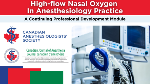 High-flow nasal oxygen in anesthesiology practice
