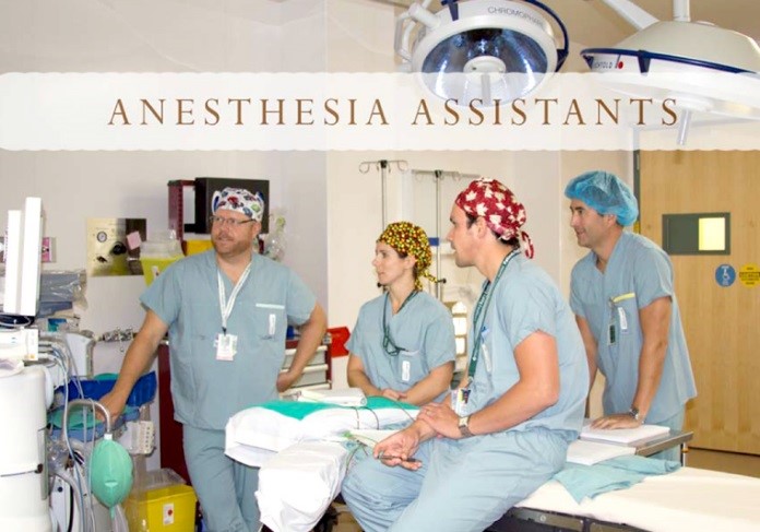 Anesthesia Assistants in an operating room